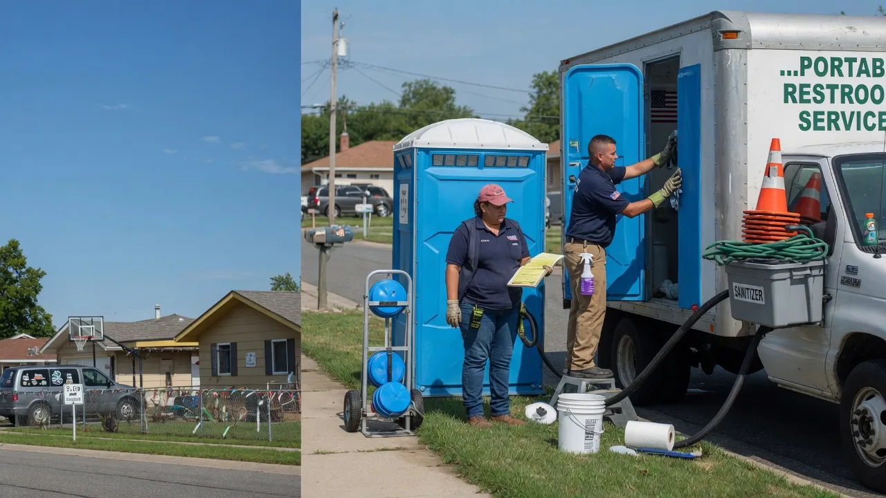 Portable Toilet Rental in Prescott, IA near me